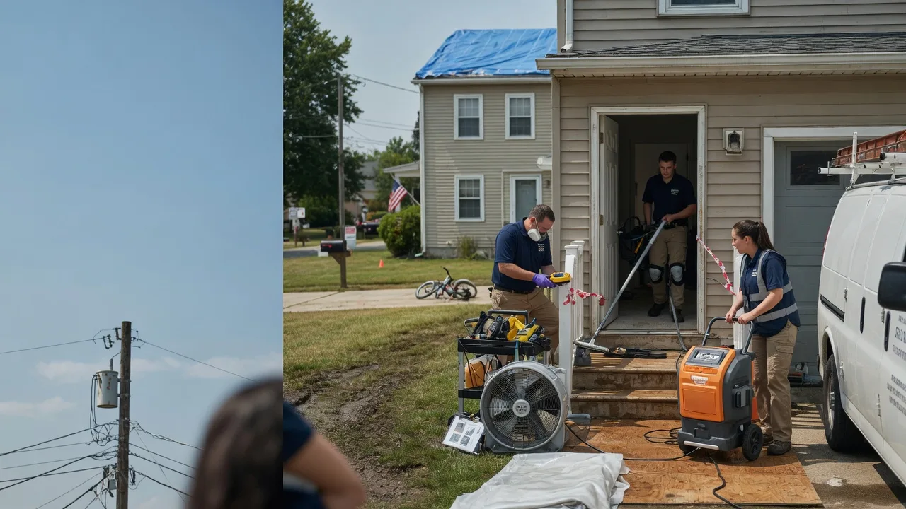 Water Damage Repair in Texico, IL near me
